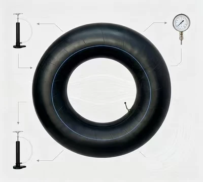 How to inflate the inner tube?